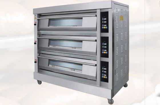 เตาอบมัลติฟังก์ชั่น อบเค้ก ขนมปัง ความจุขนาดใหญ่ 380V