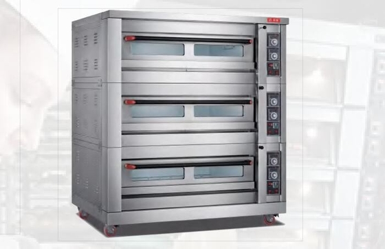 Commercial Baking เตาอบแก๊สไฟฟ้า รุ่น Luxurious Type 380V