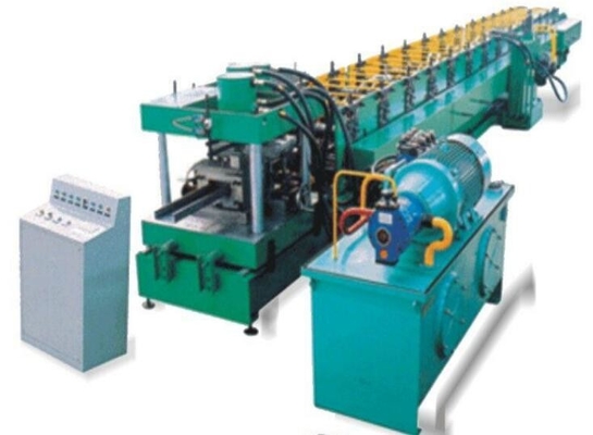 เครื่องขึ้นรูปม้วน Purlin ส่วน C อัตโนมัติ 22kw 18m / นาที 16R