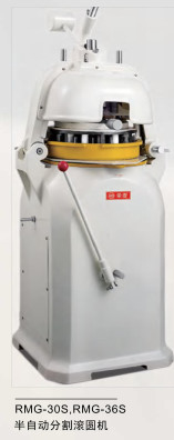 เครื่องแบ่งแป้งสแตนเลสทรงกลมอัตโนมัติประสิทธิภาพสูง 0.75KW