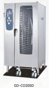 เตาอบ Combi มัลติฟังก์ชั่นรวมเครื่องนึ่งและเตาอบไว้ในเตาอบ Combi Steamer Oven