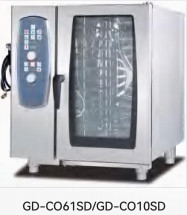 เตาอบ Combi มัลติฟังก์ชั่นรวมเครื่องนึ่งและเตาอบไว้ในเตาอบ Combi Steamer Oven