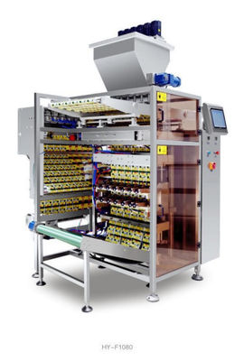 เครื่องบรรจุของเหลวปิดผนึก 4 ด้านเม็ด / ผง 220v 4.5 Kw YH-K1080 F1080