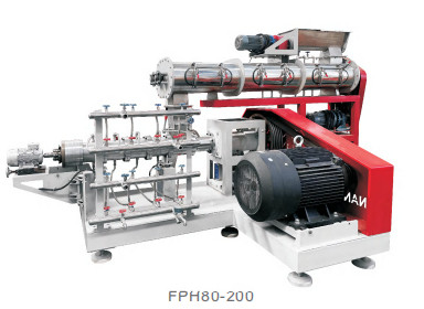 3000 - 4000kg / H เครื่องอัดรีดอาหารปลาลอยน้ำ 50Hz สำหรับทางเปียกของสัตว์