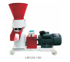เครื่องทำเม็ดอาหารสัตว์ปีกที่ทนต่อการสึกหรอ 30kw 60 - 100kg / H Flat Die