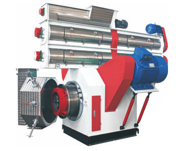 Szlh250 เครื่องอัดเม็ดอาหารสัตว์ปีก Ring Die 132KW