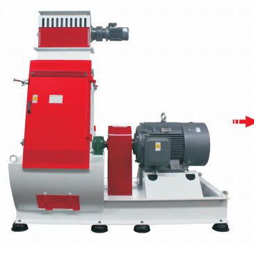 Integral Base Water Drop Hammer Mill 100kw โครงสร้างสูง Shrength SS304