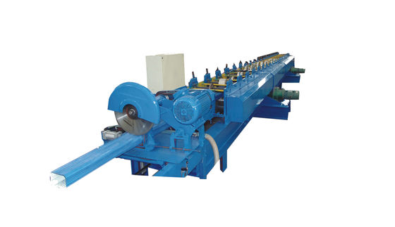 เครื่องขึ้นรูปม้วนท่อ Downspout 12m / นาที CE Quenched Steel