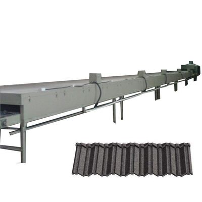 เครื่องกระเบื้องหลังคาเคลือบหิน 30T สายการผลิต CE