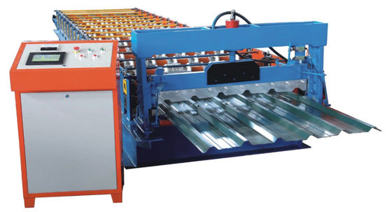 เครื่องขึ้นรูปม้วนเหล็กสี 1000 เครื่องทำแผงอลูมิเนียม 3KW