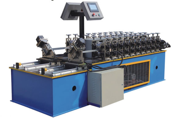 U Track Keel Roll เครื่องขึ้นรูป 4KW Light Steel Double Line