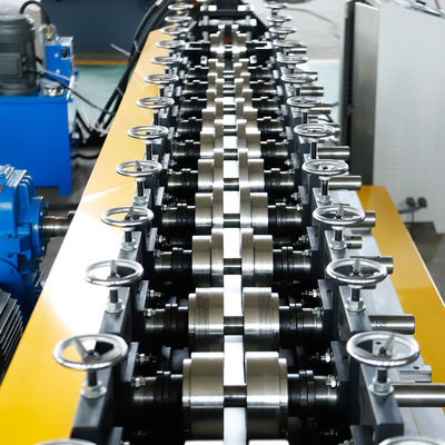 U Track Keel Roll เครื่องขึ้นรูป 4KW Light Steel Double Line