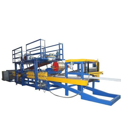 เครื่องขึ้นรูปม้วนแผงแซนวิชสีเขียว 20T อุปกรณ์ 6m / min