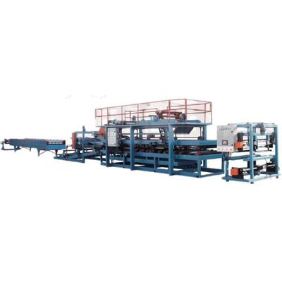 เครื่องขึ้นรูปม้วนแผงแซนวิช 25T 50Hz 300 H โครงเหล็ก