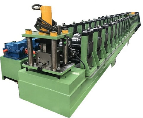 เครื่องขึ้นรูปม้วนกรอบประตู 5T 25m / นาที 15 สถานีลูกกลิ้ง