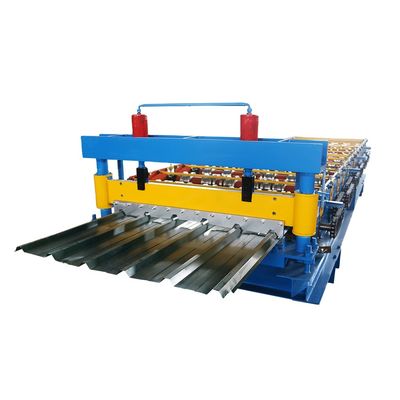 เครื่องขึ้นรูปม้วนเหล็กสี 4.5T สำหรับแผ่นลูกฟูกคลื่นสูง