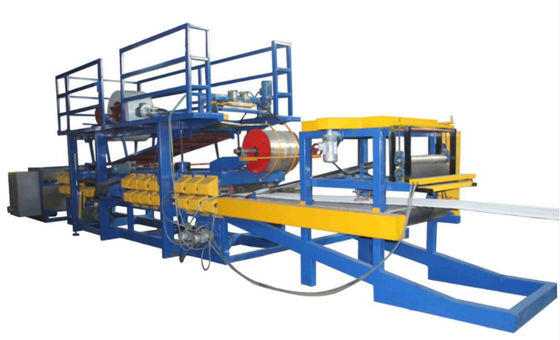 เครื่องขึ้นรูปม้วนแผงแซนวิช 4m / นาที 16T EPS Coil