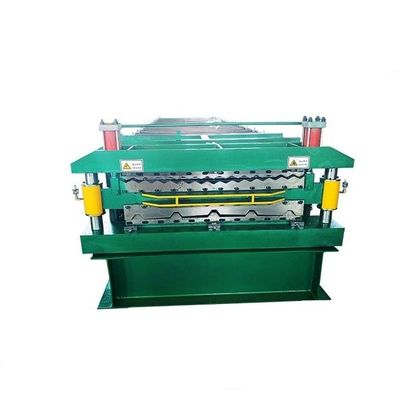 เครื่องขึ้นรูปม้วนเหล็กสี ISO 5T สำหรับแผงกระเบื้องหลังคา