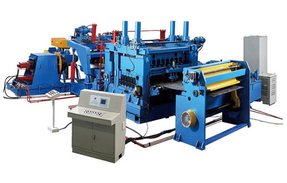 อุปกรณ์เครื่องตัดเหล็กม้วน 10T 20m / min