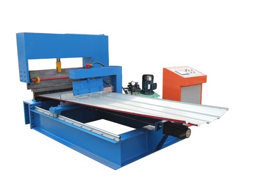 เครื่องกระเบื้องหลังคาเคลือบหินโค้งอัตโนมัติสีน้ำเงิน 220V