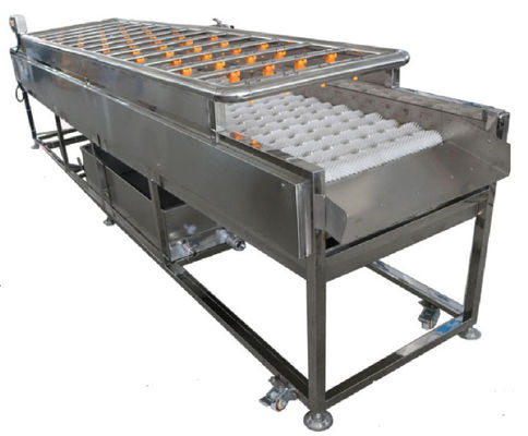 เครื่องจักรแปรรูปอาหาร 3.35KW, เครื่องทำความสะอาดสเปรย์ 1000kg / h