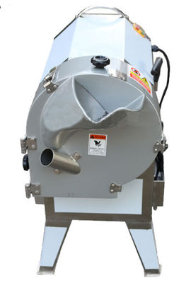 เครื่องจักรแปรรูปอาหาร 0.75KW, เครื่องตัดผัก SS304 สำหรับราก
