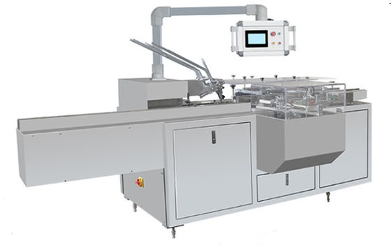 90box/min เครื่องบรรจุกึ่งอัตโนมัติ 1.5KW Stainless steel