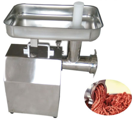 220kg / h 0.9KW เครื่องบดเนื้อสับอุตสาหกรรมการจัดเลี้ยง