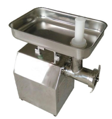 220kg / h 0.9KW เครื่องบดเนื้อสับอุตสาหกรรมการจัดเลี้ยง
