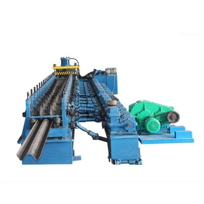 เครื่องขึ้นรูปม้วนรั้วทางหลวง 30KW 12m / min