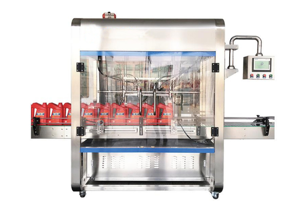 380V 12 หัวเครื่องบรรจุจาระบีอัตโนมัติ 1000BPH 5.5KW