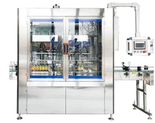 เครื่องบรรจุความหนืด 2KW พร้อมระบบควบคุมหน้าจอสัมผัส PLC