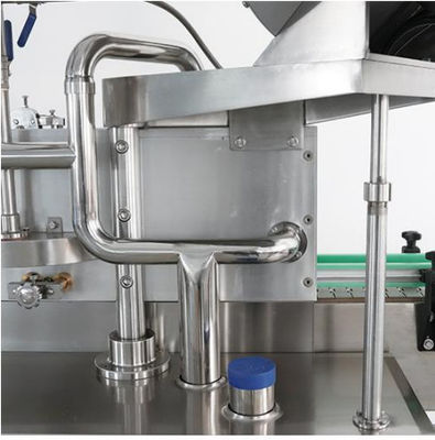 เครื่องปิดฝาสูญญากาศด้วยไอน้ำขนาดกะทัดรัด 3kw 150b / นาที