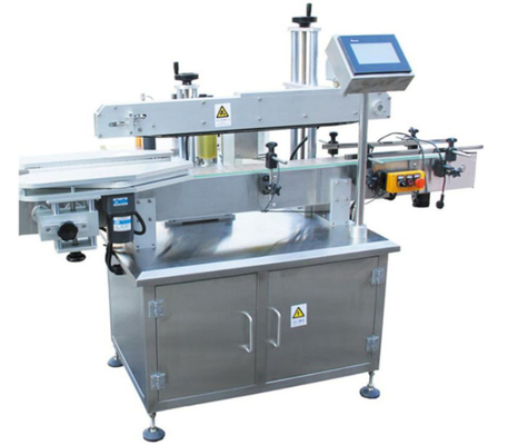 เครื่องติดฉลากอาหารด้านเดียว 200 ชิ้น / นาที 3.5kw สำหรับสารเคมีรายวัน