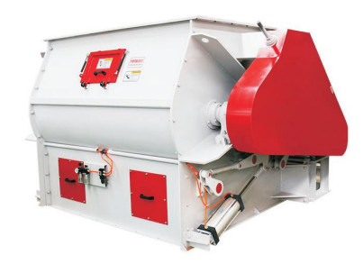 ตารางการผสมเอฟเฟกต์ Double Shaft Paddle Mixer ประสิทธิภาพสูง 5.5 - 30kw Sshj-0.5-4.0 380V