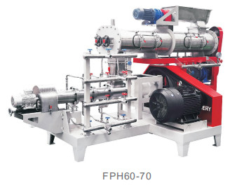 3000 - 4000kg / H เครื่องอัดรีดอาหารปลาลอยน้ำ 50Hz สำหรับทางเปียกของสัตว์