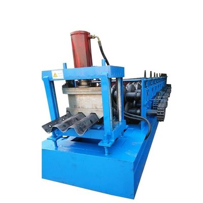 CE Highway Guardrail ม้วนขึ้นรูปเครื่อง 10T Leveling Punching