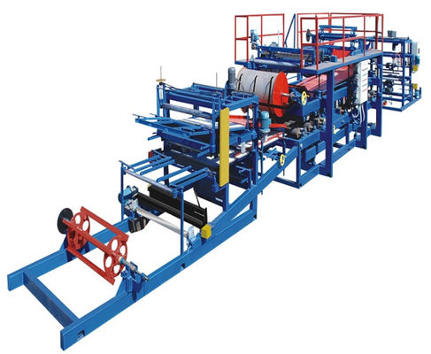 เครื่องขึ้นรูปม้วนแผงแซนวิช 4m / นาที 16T EPS Coil
