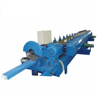 เครื่องขึ้นรูปม้วนรางน้ำฝน 15KW 8m / min